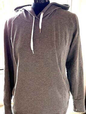 Zella Gray Pullover Hoodie Women’s XL Athleisure Soft Cozy Pockets